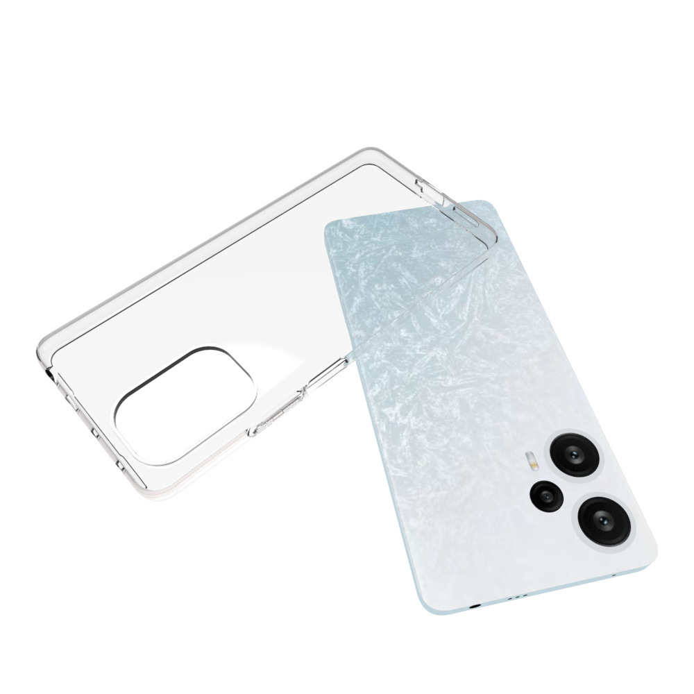 Clear TPU Case Cover for Xiaomi Redmi NOTE 12 turbo 5G Protective Gel Silicone Back Covers CN version