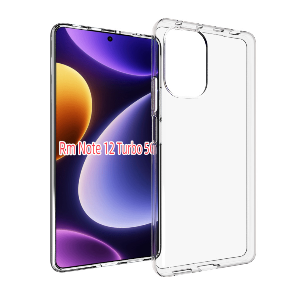 Clear TPU Case Cover for Xiaomi Redmi NOTE 12 turbo 5G Protective Gel Silicone Back Covers CN version