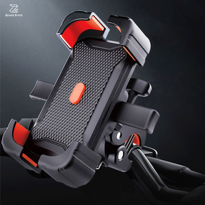 Bike Phone Holder, Motorcycle Phone Mount Motorcycle Handlebar Cell Phone Clamp, Scooter Phone Clip for i Phone