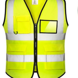 classic hi vis yellow safety vest