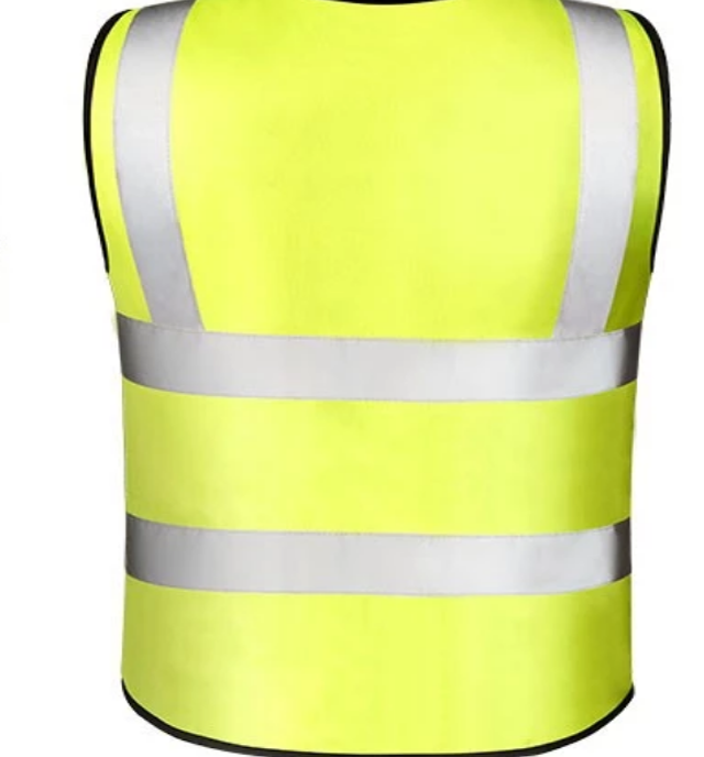 classic hi vis yellow safety vest