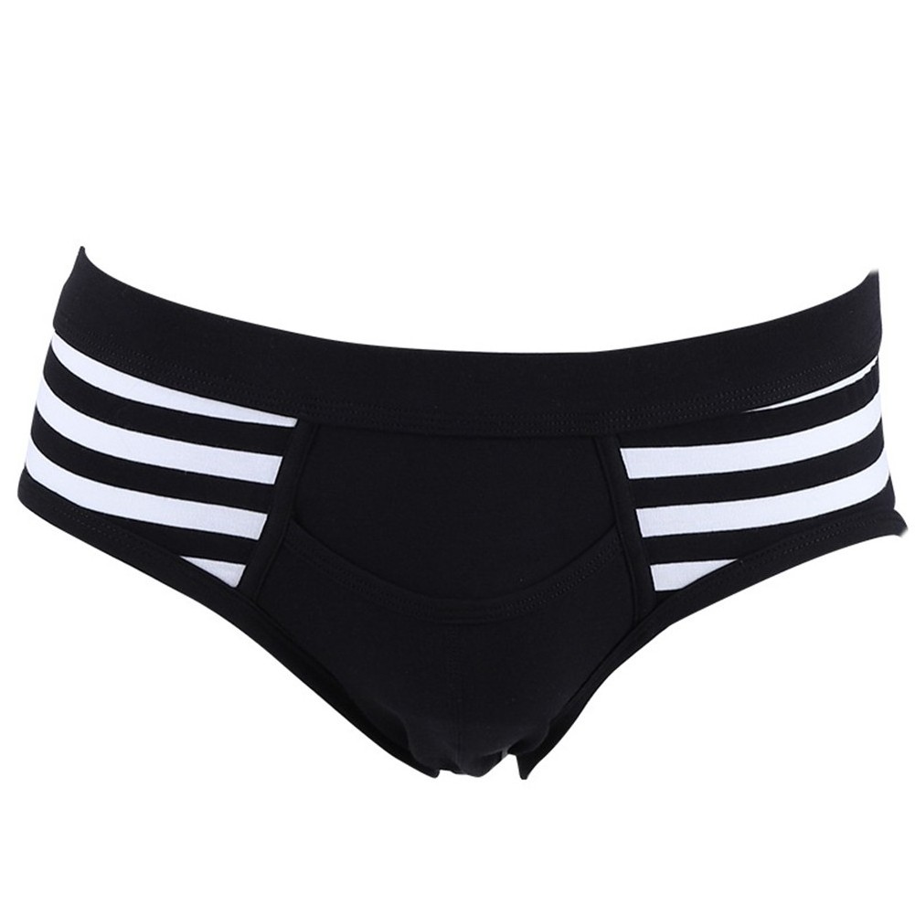 Customized Professional Men's Hot Designers Tight Underwear Boys Striped Underwear For Men