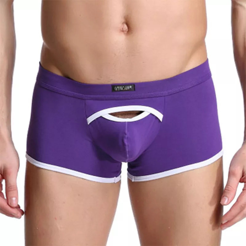 Customs Sexy Comfortable Men'S Underwear Soft Brief Boxer Shorts Trunks Underwear For Man