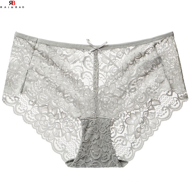 Hot Young Teen Girls Wearing In Lace Custom Women's Transparent Underwear Panties Thongs