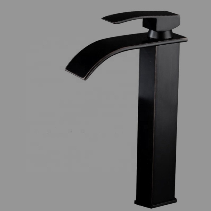 single-hole kitchen faucet mixer Tap Matte Black Bathroom Faucet with Pop Up Drain Single Handle Vanity Faucet Farmhouse