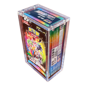 RAY YI Wholesale High Class magnetic Pokemon Japanese Display case Booster box For Shiny Star V S4A Acrylic Case