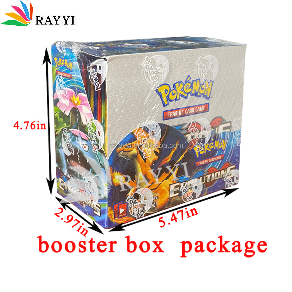 RAY YI Free Sample Strong Magnet Clear Acrylic Pokemon ETB Display Case Evolutions Booster Box Protector