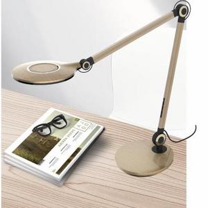 High CRI Flexible long metal Swing Arm round wide led Desk lamp Table light for Office work designer Architect Task lamp