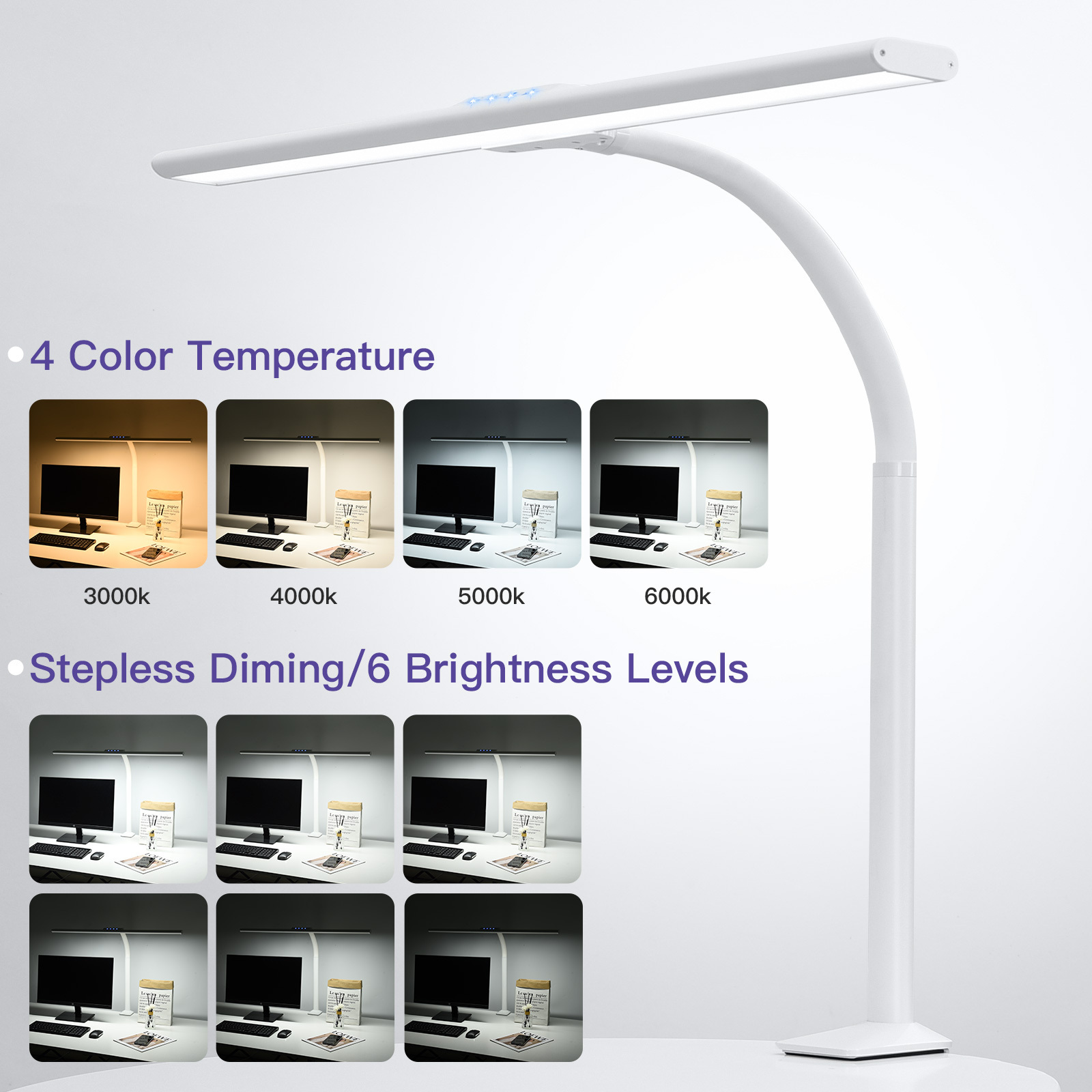 40W Architect gooseneck LED Desk Lamp 31.5