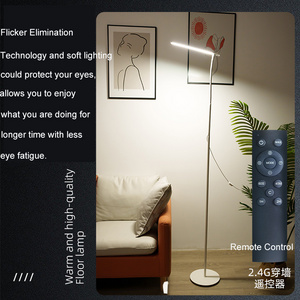 New product ideas led floor lamp with swing arm for living room or office