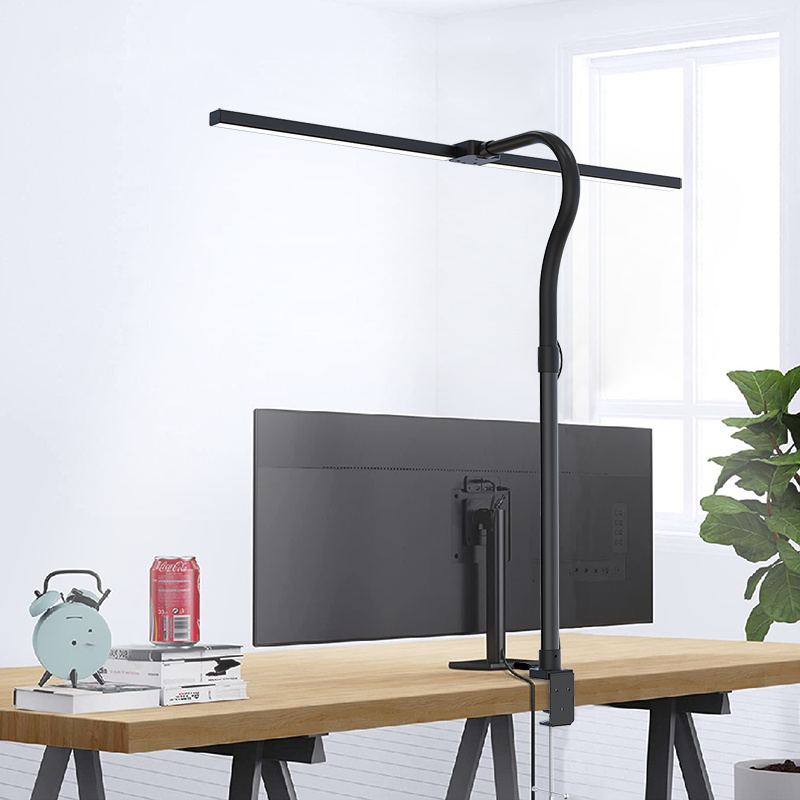 CE Rohs Low bule Folding flexible led desk lamp Business design lamp computer gooseneck clip lamp desk for home office worktable