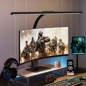 2400lm 40W Wholesale Monitor Lamp Gooseneck Desk Lamps Dimmable Task Lamp Games Art Work with Flexible Long Swing Arm for Sports