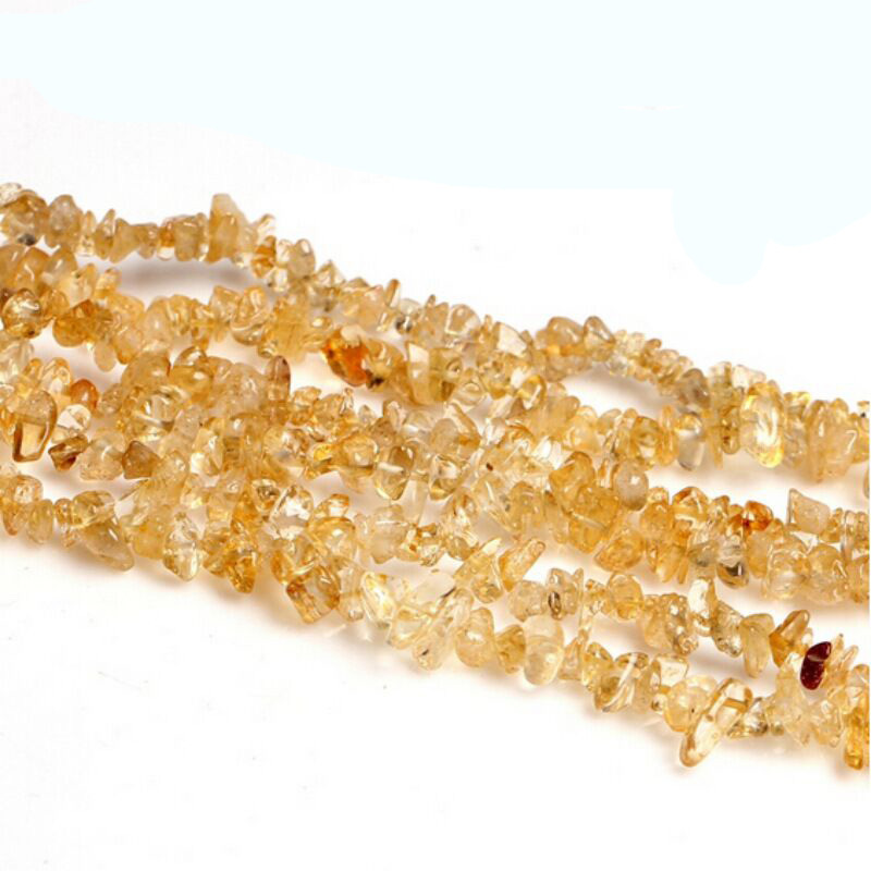 gemstone different color strand chips strand drilled crystal chips beads