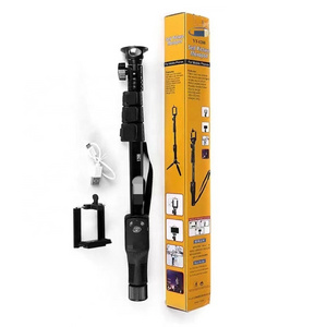 YT-1288 VCT 228 Handheld Monopod With Mobile Phone Holder With Shutter Remote 1288 Yunteng Tripod Selfie Stick