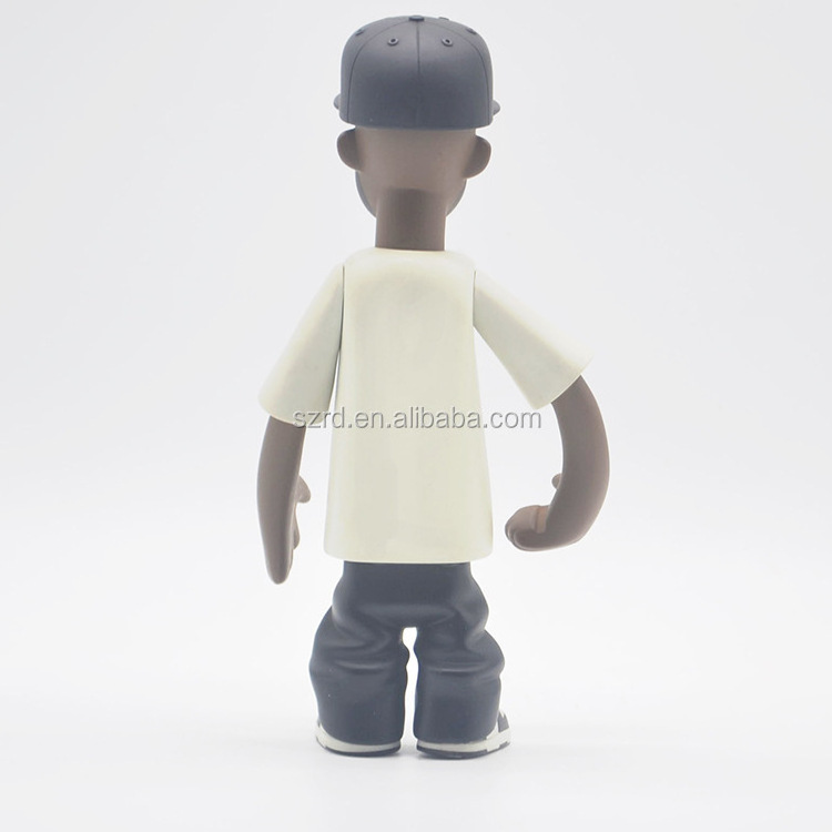 hot sale PVC vinyl funny hip hop character toys figure