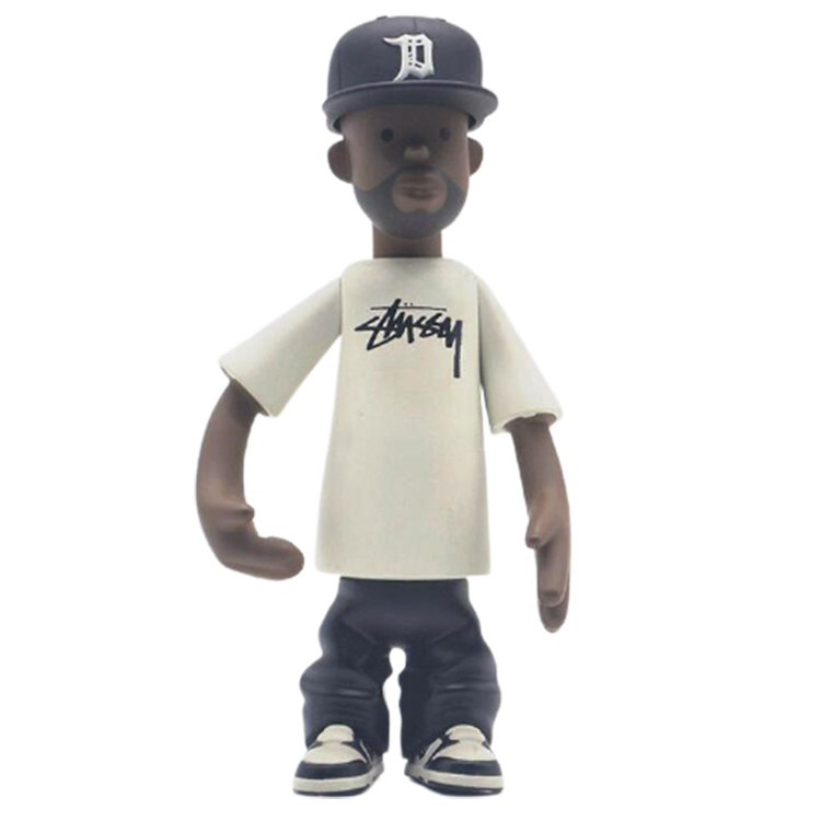 hot sale PVC vinyl funny hip hop character toys figure