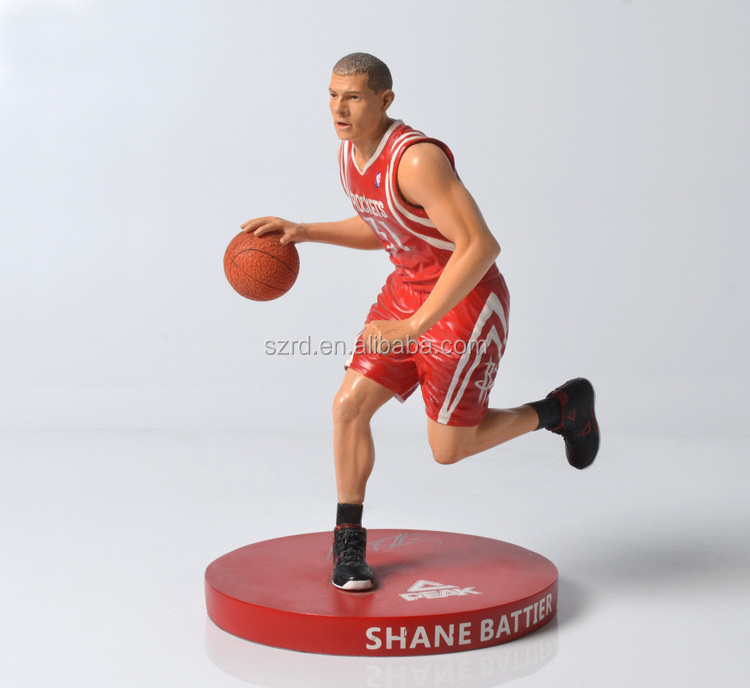 Custom 1/6 scale articulation basketball player 3D action toy figurine