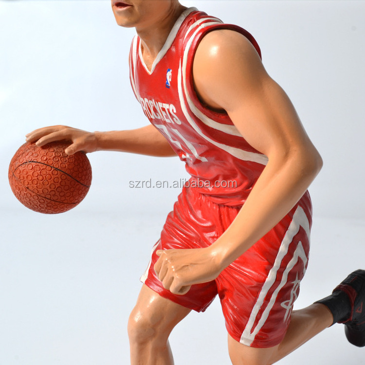 Custom 1/6 scale articulation basketball player 3D action toy figurine