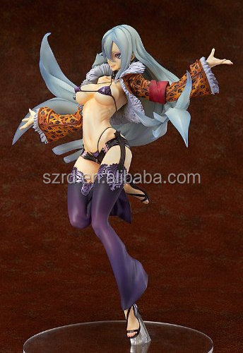 OEM Hot Cartoon PVC Figure Custom Japanese 3D Anime Nude Figure