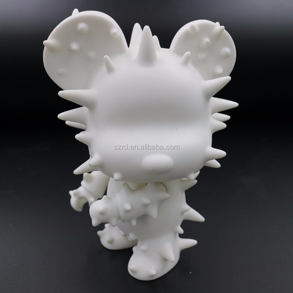 custom DIY vinyl figure China manufactory/High quality blank vinyl action toys/Hot sale OEM blank vinyl toys