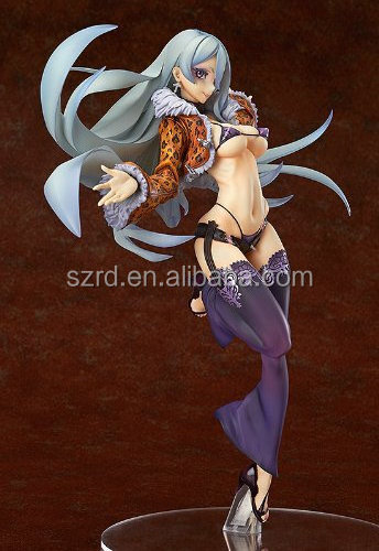 OEM Hot Cartoon PVC Figure Custom Japanese 3D Anime Nude Figure