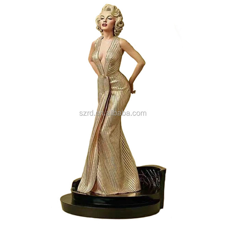 Custom made famous actress figurine beautiful male figurines