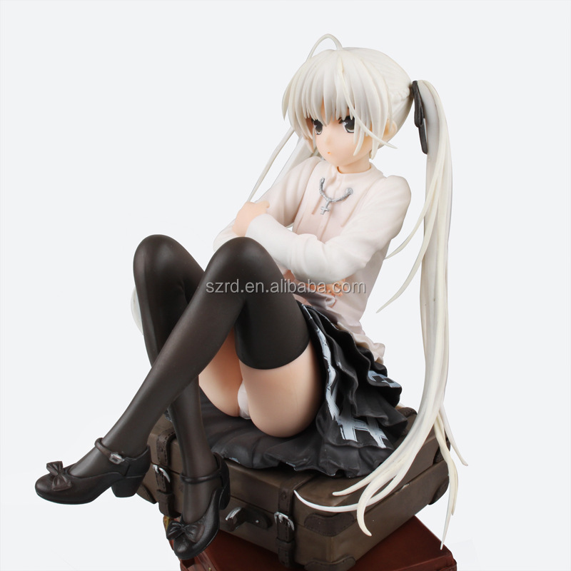 Make your own anime character design anime girl figure custom pvc plastic