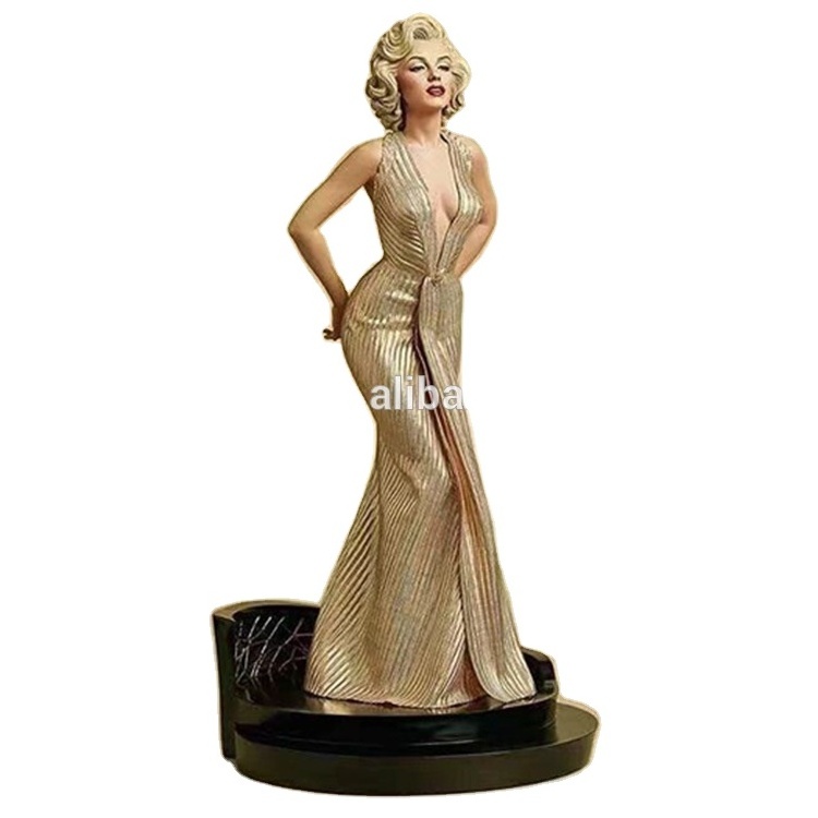 Custom made famous actress figurine beautiful male figurines