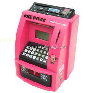 Novelty Coin Bank For Kids/Atm Piggy Bank/Atm Bank Toy For Children