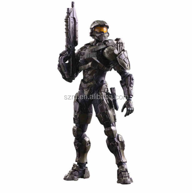 Cool plastic action figures soldier figures best quality pvc plastic figure toy with gun military toy