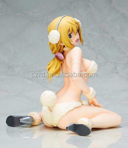 Japanese cartoon girl action figure, 3D cartoon Japanese girl action figure, plastic toy manufacturers