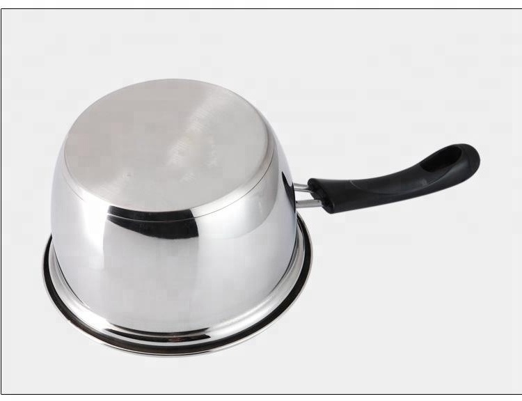 Factory wholesale stainless steel milk boiling pot hot pot with lid