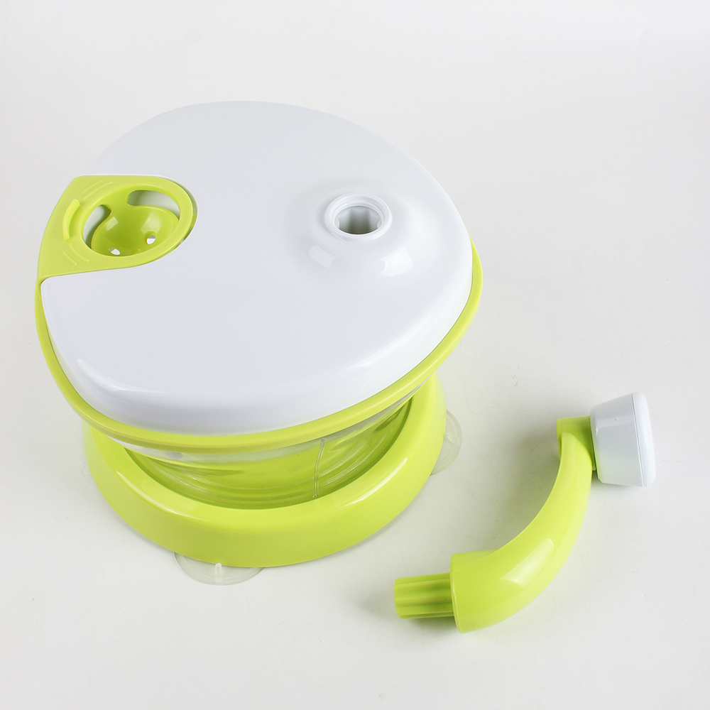 Multifunctional manual food processor and fast food chopper