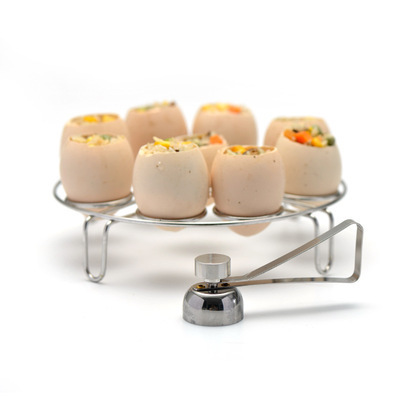 Perfect Soft Boiled Egg Cutter for Raw/Soft Hard Boiled Egg