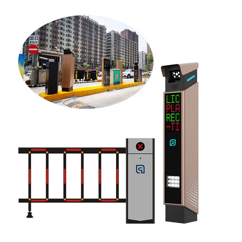 Mall security system barrier gate parking security system for factory gas station accessories automatic car parking boom gate