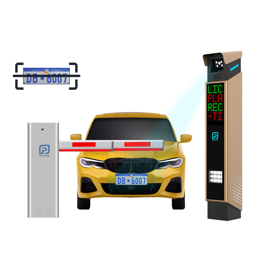 Mall security system barrier gate parking security system for factory gas station accessories automatic car parking boom gate