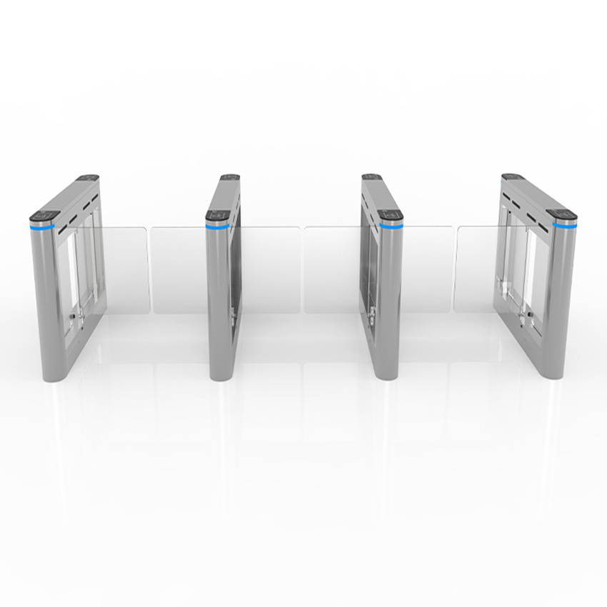 Portable And Good Looking Slim Rfid Card Reader Security Turnstile Gate Swing Gate Turnstile