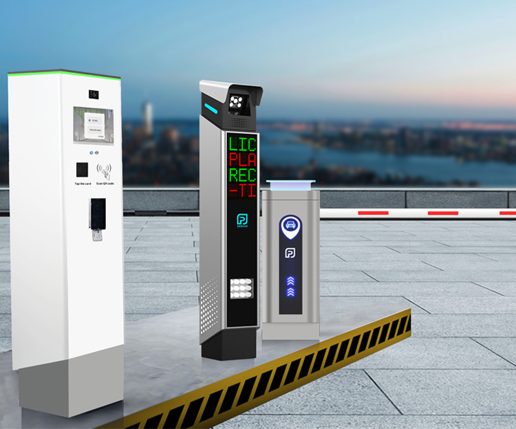 Realpark Tap-out Self Service Exit Parking Lot System Payment Android Ticket System Parking Vending Machine