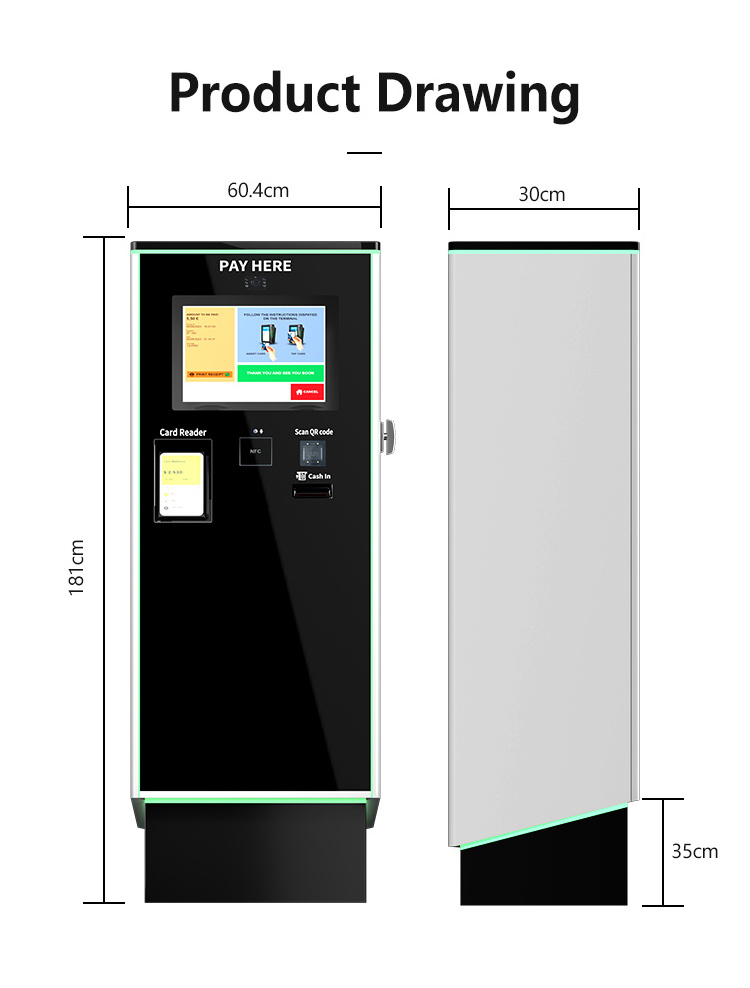 Parking payment auto pay machine Simplify Parking Fee Collection Discover Our Advanced Payment Station