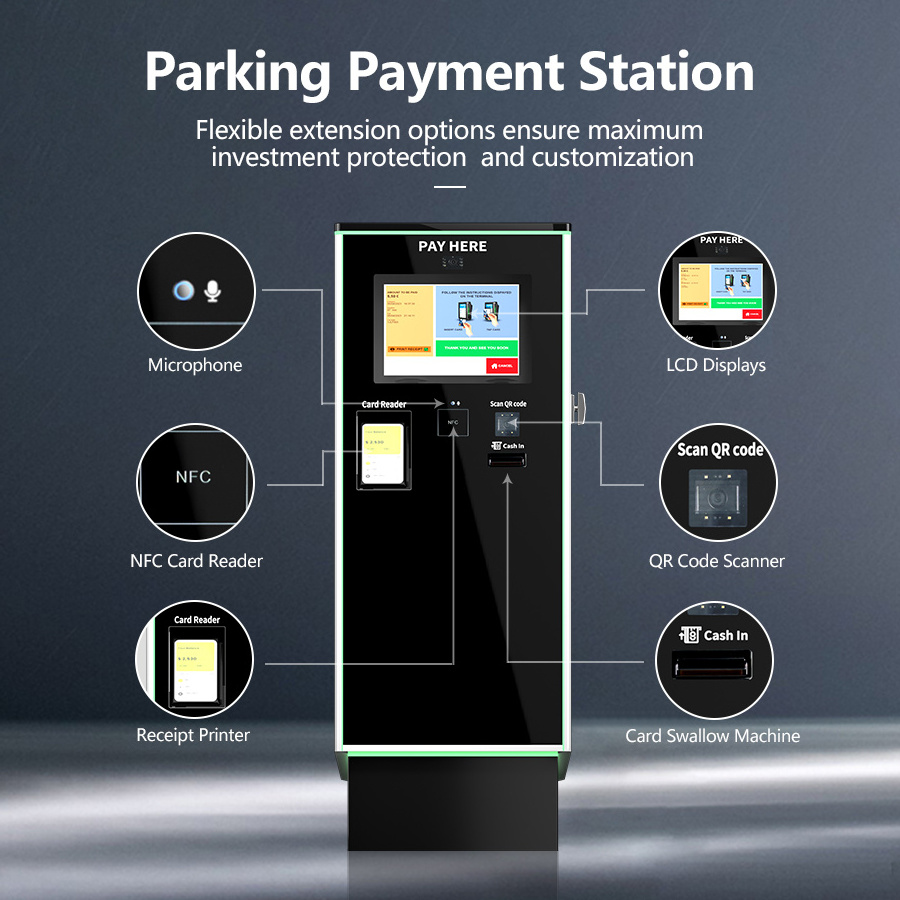 Parking payment auto pay machine Simplify Parking Fee Collection Discover Our Advanced Payment Station