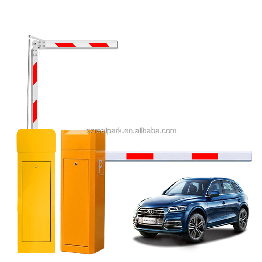 Best 0.9 Second Servo Motor Boom Barrier Access Control System Remote Control Automatic Traffic Boom Barrier Gate For Parking