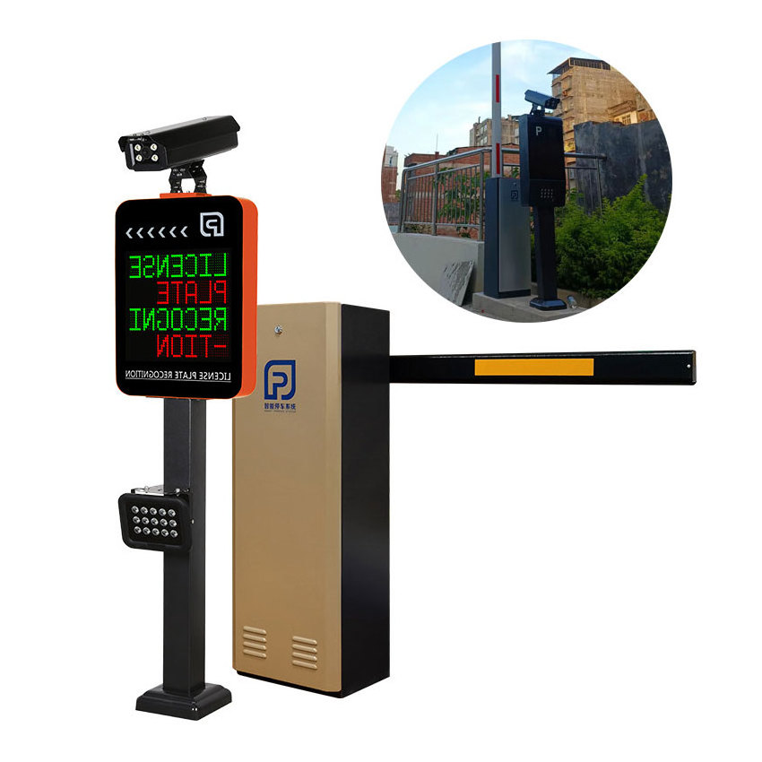 Best 0.9 Second Servo Motor Boom Barrier Access Control System Remote Control Automatic Traffic Boom Barrier Gate For Parking