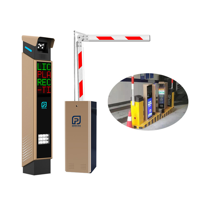 Rfid/Ticket with Traffic Barrier Full Automatic Car Parking Access Control System Ticket Safety Roller Barrier