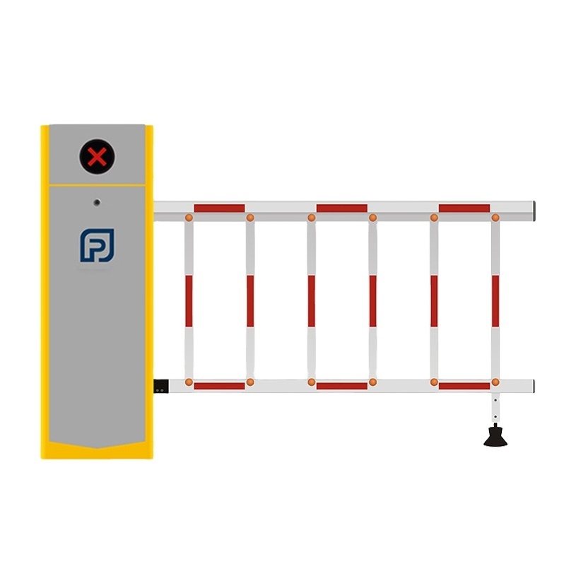 Hot Sale 1.5sec Speed Adjustable Parking Lot Gate Barrier 24VDC Brushless Motor Rfid Automatic Boom Barrier Gate