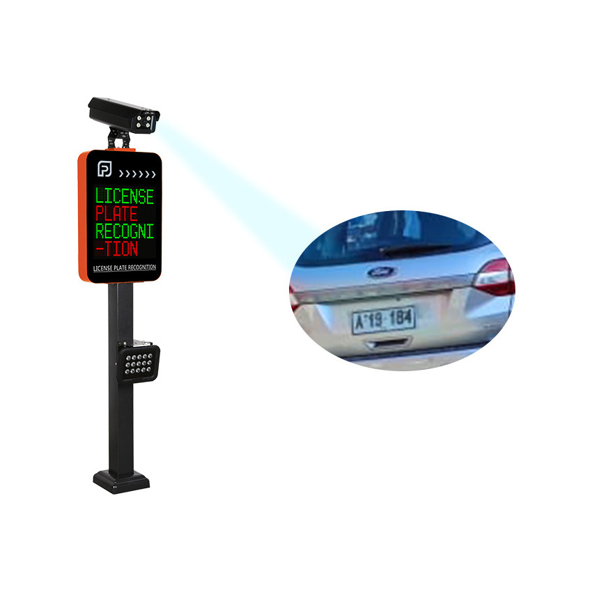 Parking sensors with camera Smart car parking sensors car licence plate detection camera gate barrier parking system