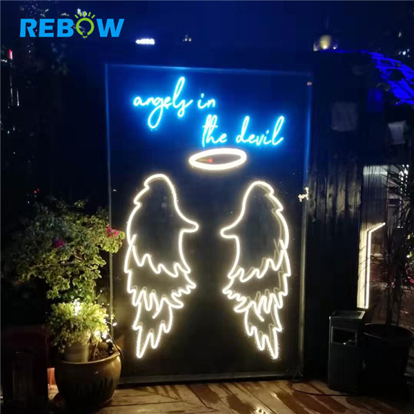 Rebow Soft Light Led Flex Oem Customized Thirty Neon Light Picture Neon Sign Tire Light Sign