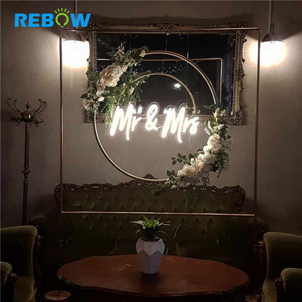 Rebow Soft Light Led Flex Oem Customized Thirty Neon Light Picture Neon Sign Tire Light Sign