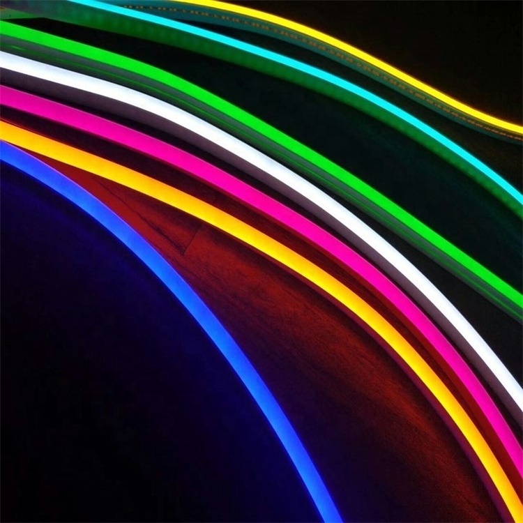 Silicone tube 12v neon led lamps 120 leds/m super bright 2.5cm cut led neon flex light