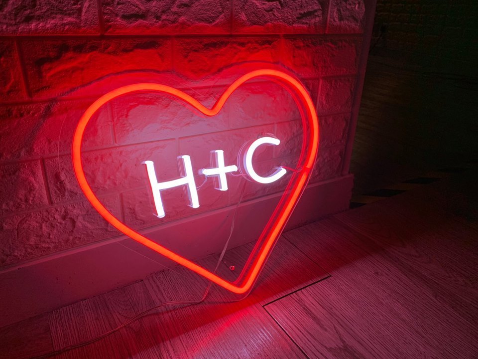 Wholesale Decorative Custom led love letters neon signs