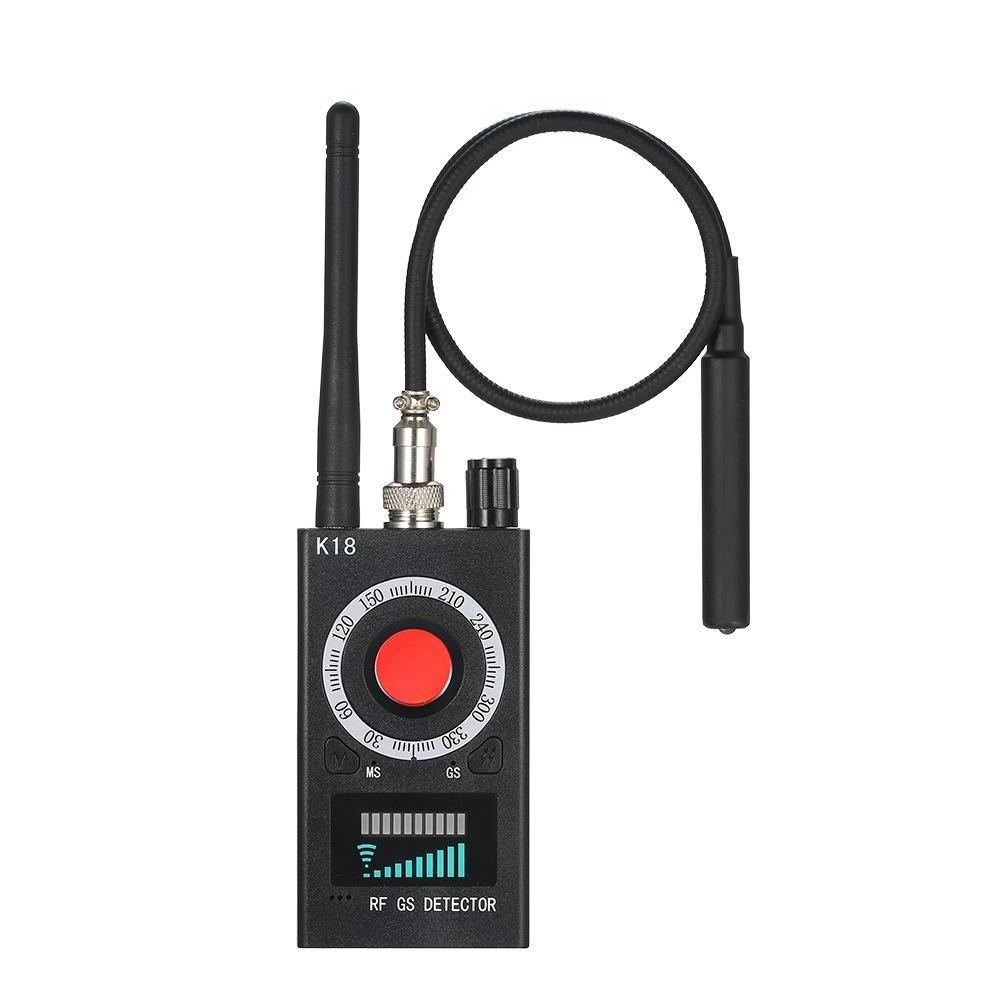 K18 Wireless Products Anti Spy Bug Detector Camera GSM Audio  GPS Tracker Signal Lens Finder Anti Spy RF Detector